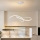 Brilagi - LED prigušivi viseći luster na sajli INFINITY LED/80W/230V 3000-6000K 80x80 cm bijela + daljinsko upravljanje