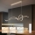 Brilagi - LED prigušivi viseći luster na sajli SIGNATURE LED/55W/230V 3000-6000K 120x23 cm bež + daljinsko upravljanje