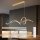 Brilagi - LED prigušivi viseći luster na sajli SIGNATURE LED/55W/230V 3000-6000K 120x23 cm zlatna + daljinski upravljač
