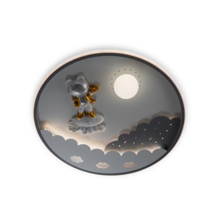 Brilagi - prigušivo LED dječje stropno svjetlo ASTRO LED/68W/230V 3000-6000K promjera 49 cm + daljinski upravljač