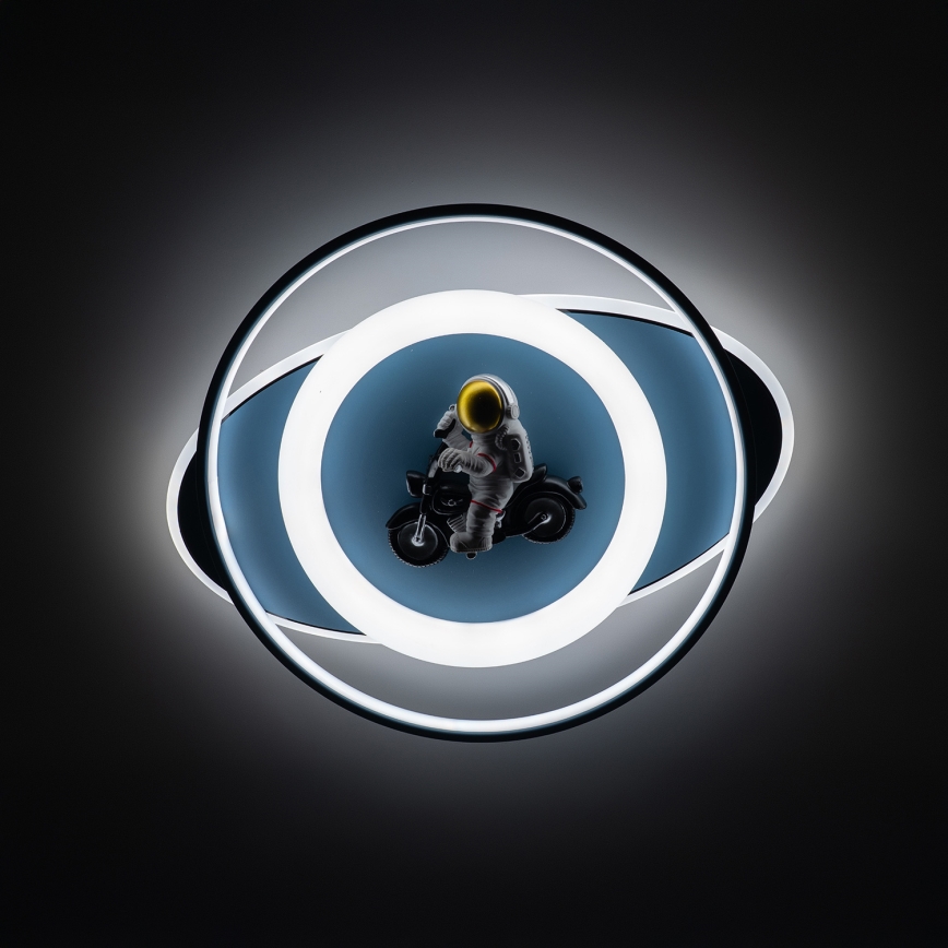 Brilagi - LED Prigušivo dječje stropno svjetlo ASTRO LED/68W/230V 3000-6000K + daljinski upravljač