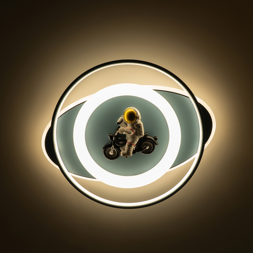 Brilagi - LED Prigušivo dječje stropno svjetlo ASTRO LED/68W/230V 3000-6000K + daljinski upravljač