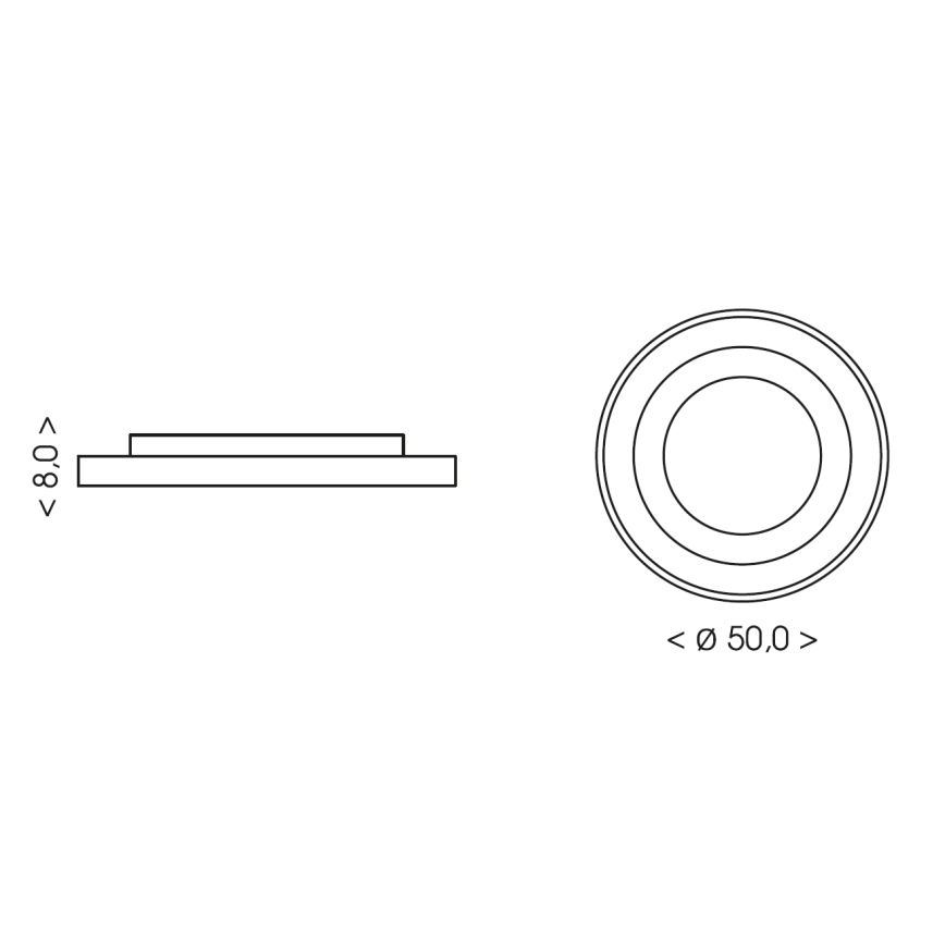 BRILAGI - LED prigušivo dječje stropno svjetlo ASTRO LED/75W/230V 3000-6000K Ø 50 cm + daljinski upravljač
