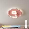 BRILAGI - LED prigušivo dječje stropno svjetlo BUNNY LED/83W/230V 3000-6000K Ø 49 cm + daljinski upravljač