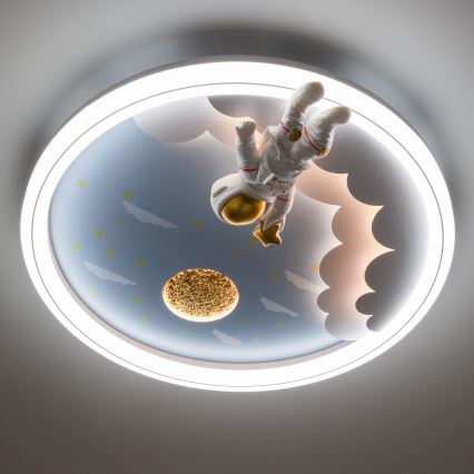 Brilagi - LED prigušiva dječja stropna svjetiljka LED/42W/230V 3000/5700K astronaut