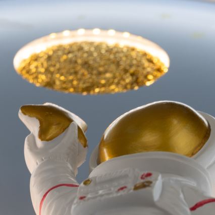 Brilagi - LED prigušiva dječja stropna svjetiljka LED/42W/230V 3000/5700K astronaut