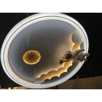 Brilagi - LED prigušiva dječja stropna svjetiljka LED/42W/230V 3000/5700K astronaut