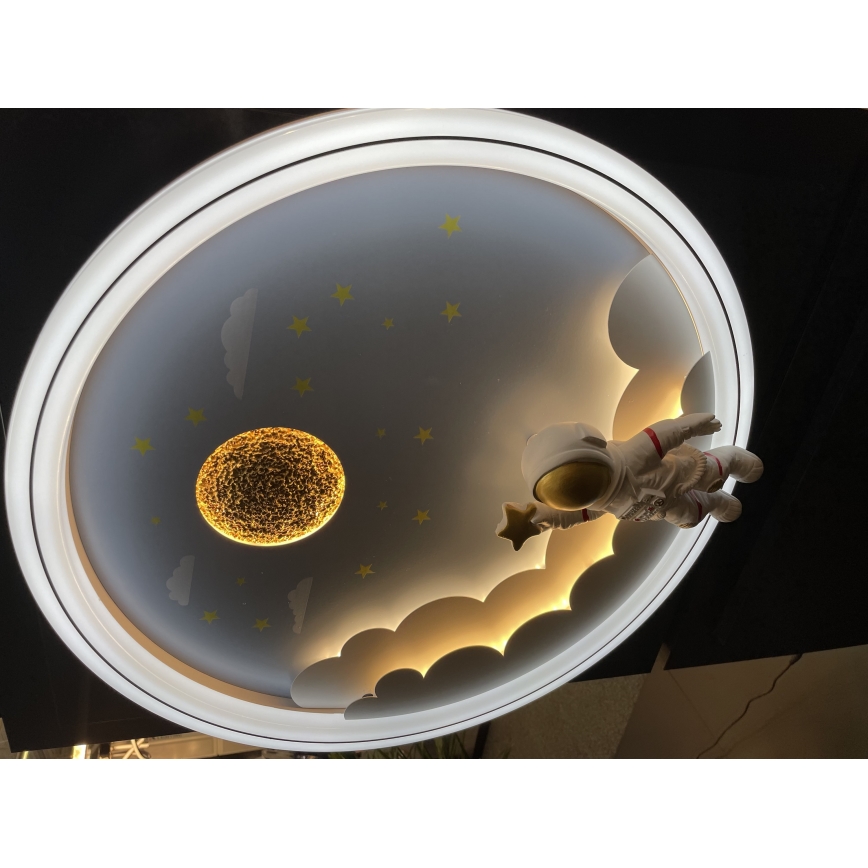 Brilagi - LED prigušiva dječja stropna svjetiljka LED/42W/230V 3000/5700K astronaut