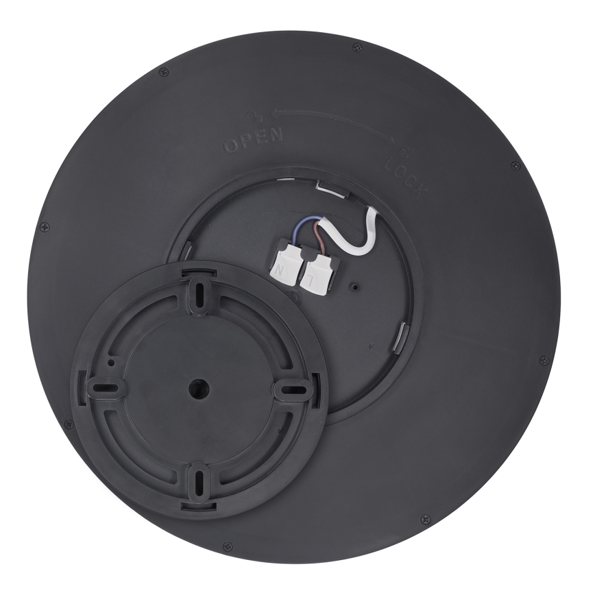 Brilagi - LED stropna svjetiljka s prigušivanjem ESTELA LED/48W/230V 3000-6500K Ø 40 cm crna + daljinski upravljač