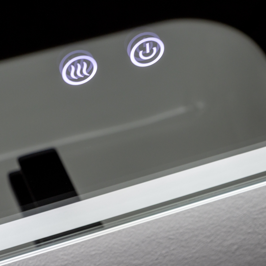 Brilagi - LED grijano kupaonsko ogledalo BELLA LED/19W/230V 60x90 cm IP44 CRI 90 s mogućnošću prigušivanja + CCT