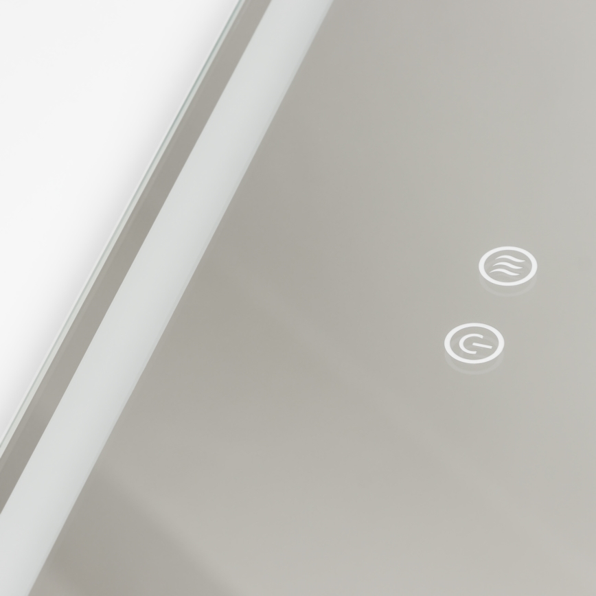 Brilagi - LED grijano kupaonsko ogledalo BELLA LED/19W/230V 60x90 cm IP44 CRI 90 s mogućnošću prigušivanja + CCT