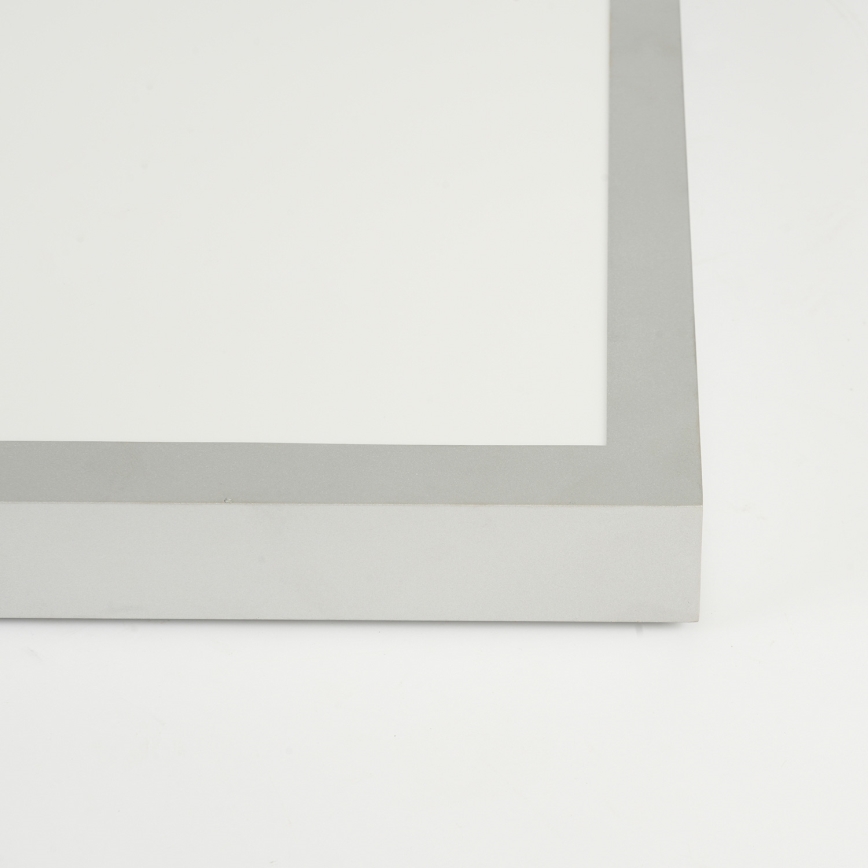 Brilagi - LED prigušivo stropno svjetlo za kupaonicu FRAME SMART LED/50W/230V 60x60 cm 3000-6000K IP44 srebrna + daljinski upravljač