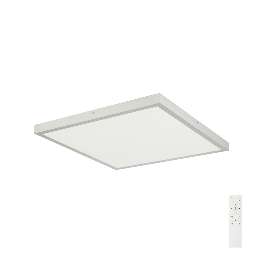 Brilagi - LED prigušivo stropno svjetlo za kupaonicu FRAME SMART LED/50W/230V 60x60 cm 3000-6000K IP44 srebrna + daljinski upravljač