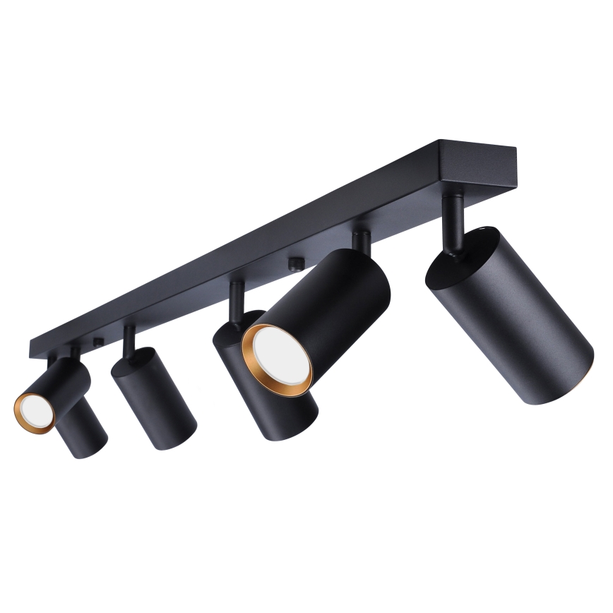Brilagi - LED svjetiljka s mogućnošću prigušivanja SELE 6xGU10/6,5W/230V 2700-6500K crna/zlatna