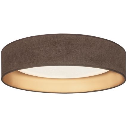 Brilagi - LED stropna svjetiljka s mogućnošću prigušivanja VELVET SMARTIX STARS LED/24W/230V 3000-6000K promjer 45 cm smeđa/zlatna Wi-Fi Tuya Beacon + daljinski upravljač