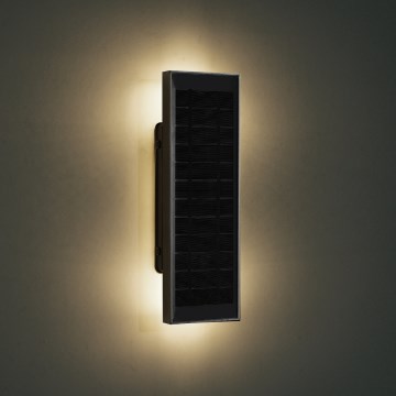 Brilagi - LED prigušivo solarno zidno svjetlo SUN LED/2,5W/3,7V 30 cm 2000 mAh IP44