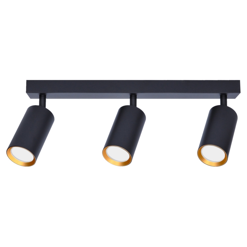Brilagi - LED prigušivo točkasto svjetlo SELE 3xGU10/6,5W/230V 2700-6500K crno/zlatno