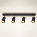 Brilagi - LED Prigušivo spot svjetlo SELE 4xGU10/6,5W/230V 2700-6500K crna/zlatna