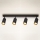 Brilagi - LED Prigušivo spot svjetlo SELE 4xGU10/6,5W/230V 2700-6500K crna/zlatna