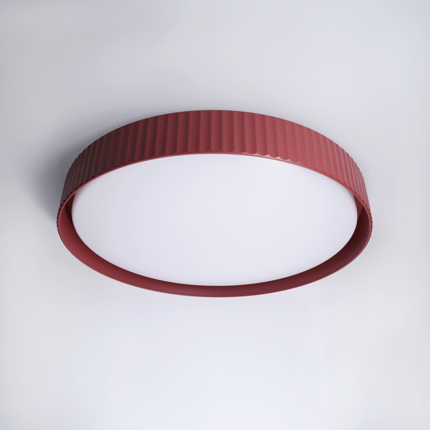 Brilagi - LED stropna svjetiljka LUCIA s mogućnošću prigušivanja LED/60W/230V 3000-6500K Ø 59 cm crvena + s daljinskim upravljačem