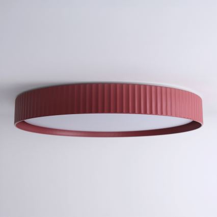 Brilagi - LED stropna svjetiljka LUCIA s mogućnošću prigušivanja LED/60W/230V 3000-6500K Ø 59 cm crvena + s daljinskim upravljačem
