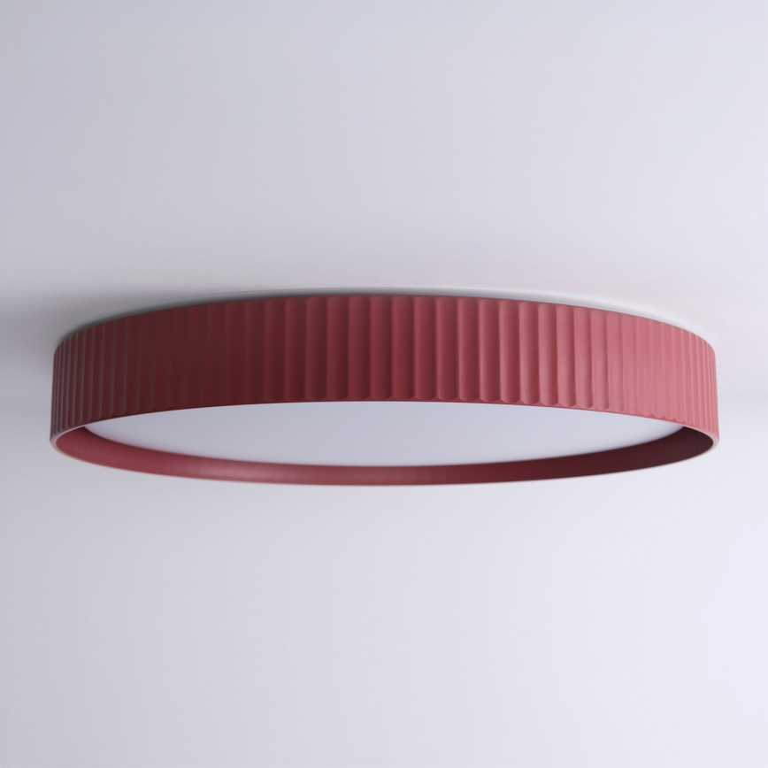 Brilagi - LED stropna svjetiljka LUCIA s mogućnošću prigušivanja LED/60W/230V 3000-6500K Ø 59 cm crvena + s daljinskim upravljačem