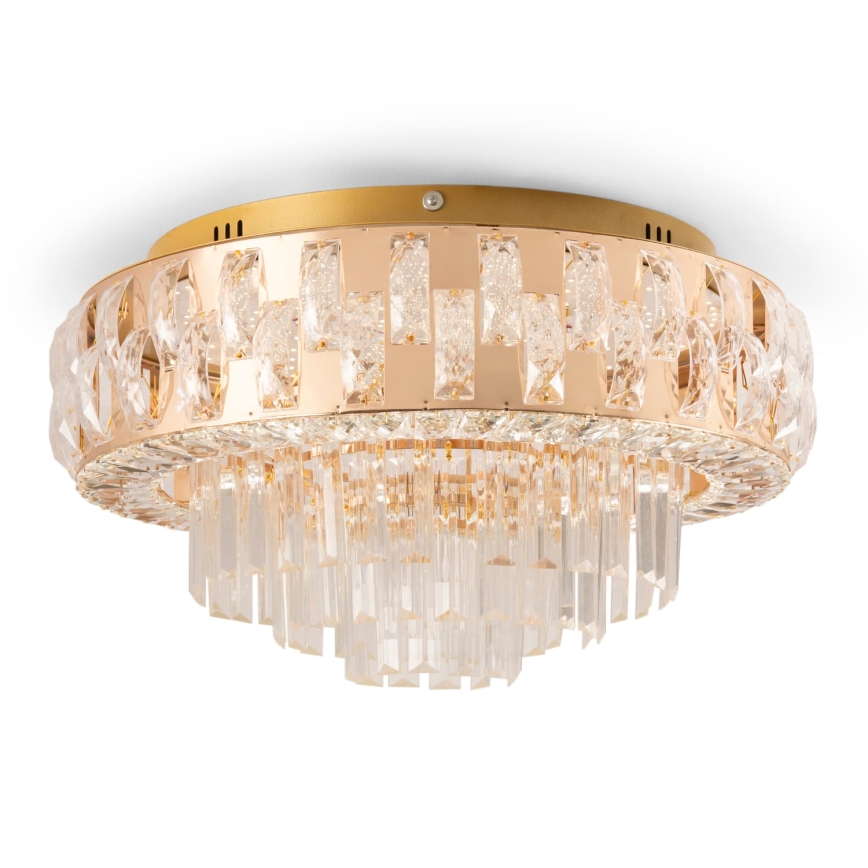 BRILAGI - Prigušivo stropno LED svjetlo AURELIA LED/45W/230V 3000-6000K promjera 50 cm zlatno + s daljinskim upravljačem