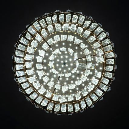 BRILAGI - Prigušivo stropno LED svjetlo AURELIA LED/45W/230V 3000-6000K promjera 50 cm zlatno + s daljinskim upravljačem