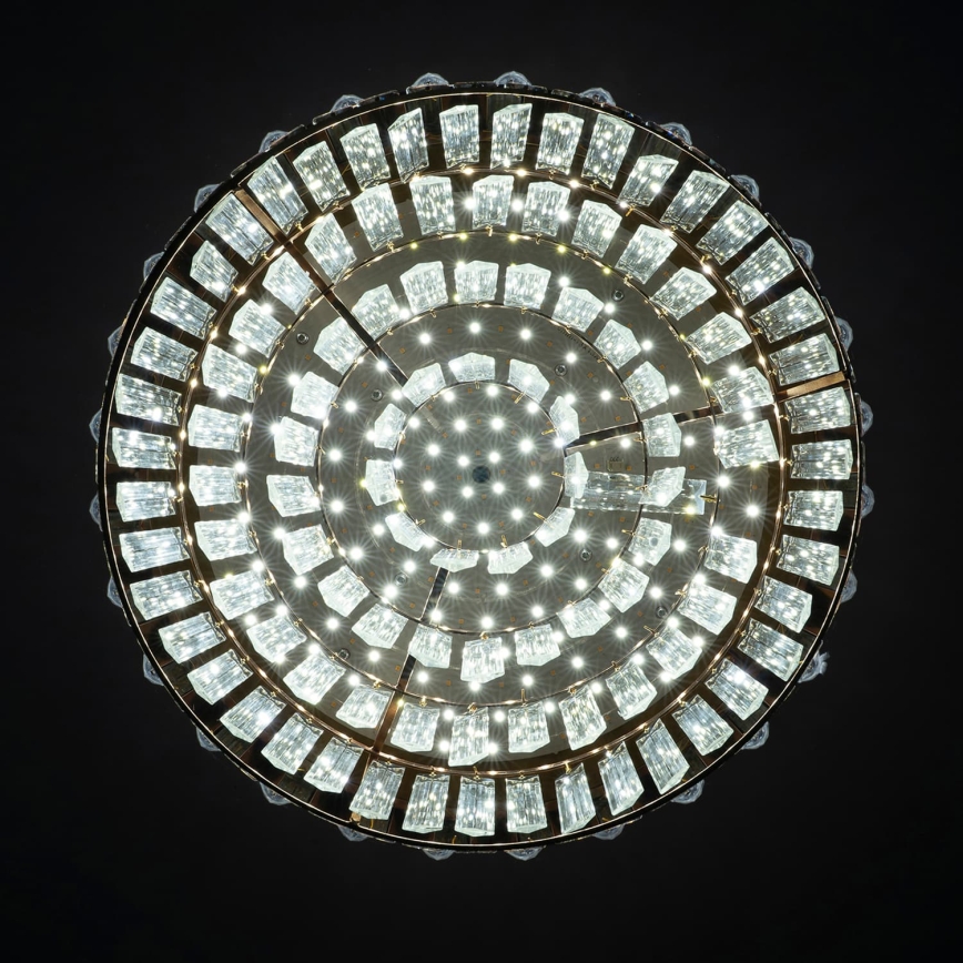 BRILAGI - Prigušivo stropno LED svjetlo AURELIA LED/45W/230V 3000-6000K promjera 50 cm zlatno + s daljinskim upravljačem