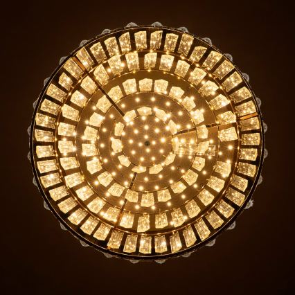 BRILAGI - Prigušivo stropno LED svjetlo AURELIA LED/45W/230V 3000-6000K promjera 50 cm zlatno + s daljinskim upravljačem