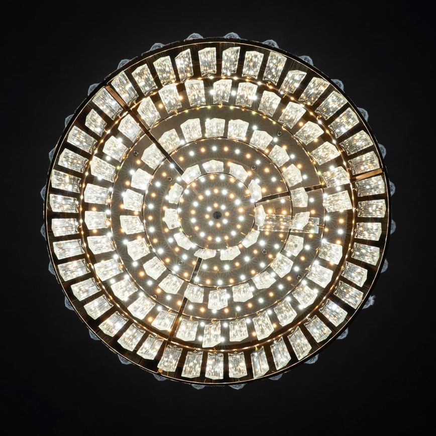 BRILAGI - Prigušivo stropno LED svjetlo AURELIA LED/45W/230V 3000-6000K promjera 50 cm zlatno + s daljinskim upravljačem