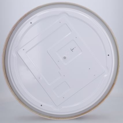 Brilagi - LED prigušivo stropno svjetlo COCI LED/48W/230V 3000-6500K Ø 39 cm drveni dekor/crna + daljinski upravljač