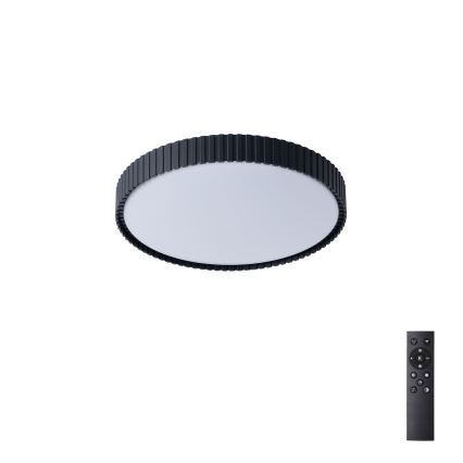 Brilagi - LED stropna svjetiljka s prigušivanjem CORVO LED/54W/230V 3000-6000K crna Ø 40 cm + daljinski upravljač