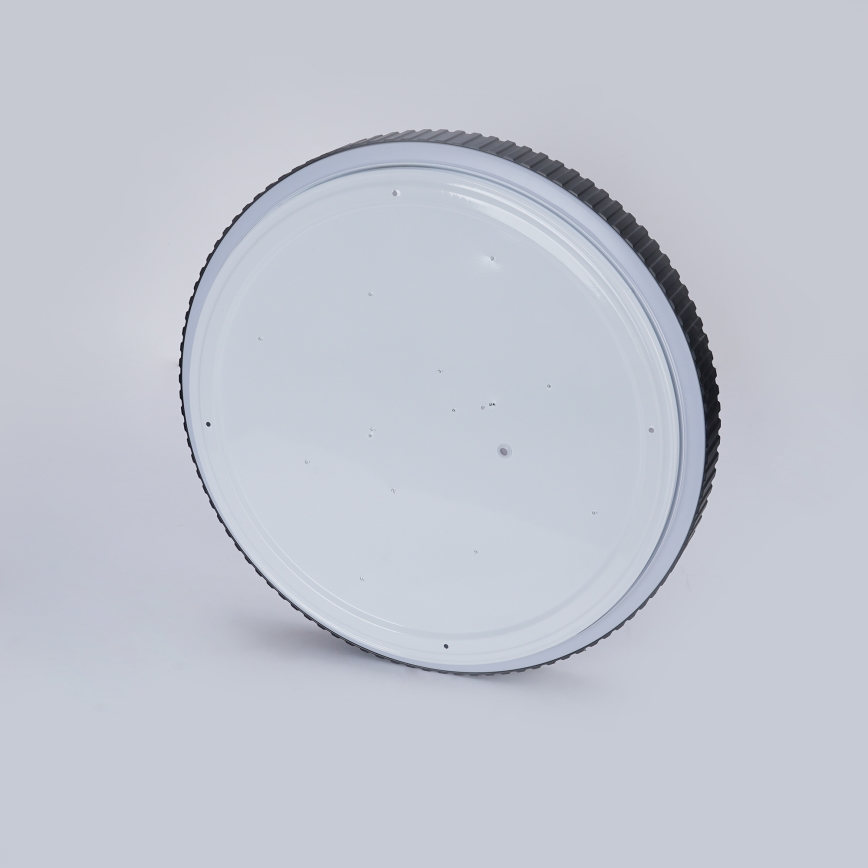 Brilagi - LED stropno svjetlo CORVO, s mogućnošću prigušivanja, LED/72W/230V, 3000-6000K, crno, Ø 50 cm + daljinski upravljač