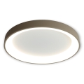 BRILAGI - LED Prigušivo stropno svjetlo FALCON II LED/108W/230V 3000-6500K Ø 80 cm bijela/bež + daljinski upravljač