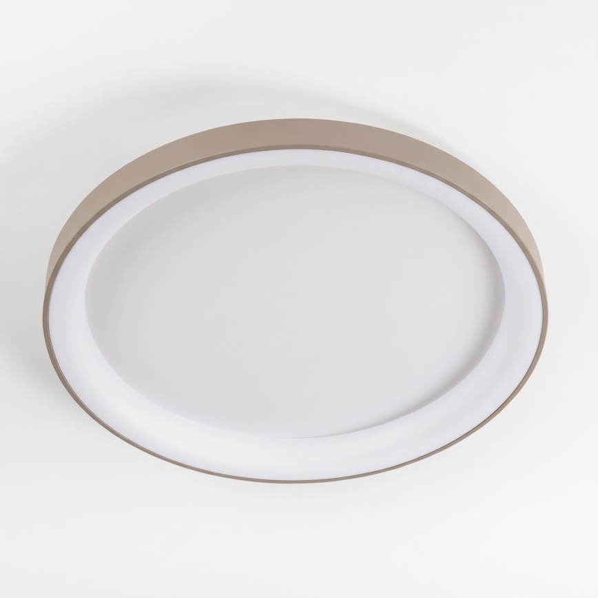 BRILAGI - LED Prigušivo stropno svjetlo FALCON II LED/108W/230V 3000-6500K Ø 80 cm bijela/bež + daljinski upravljač