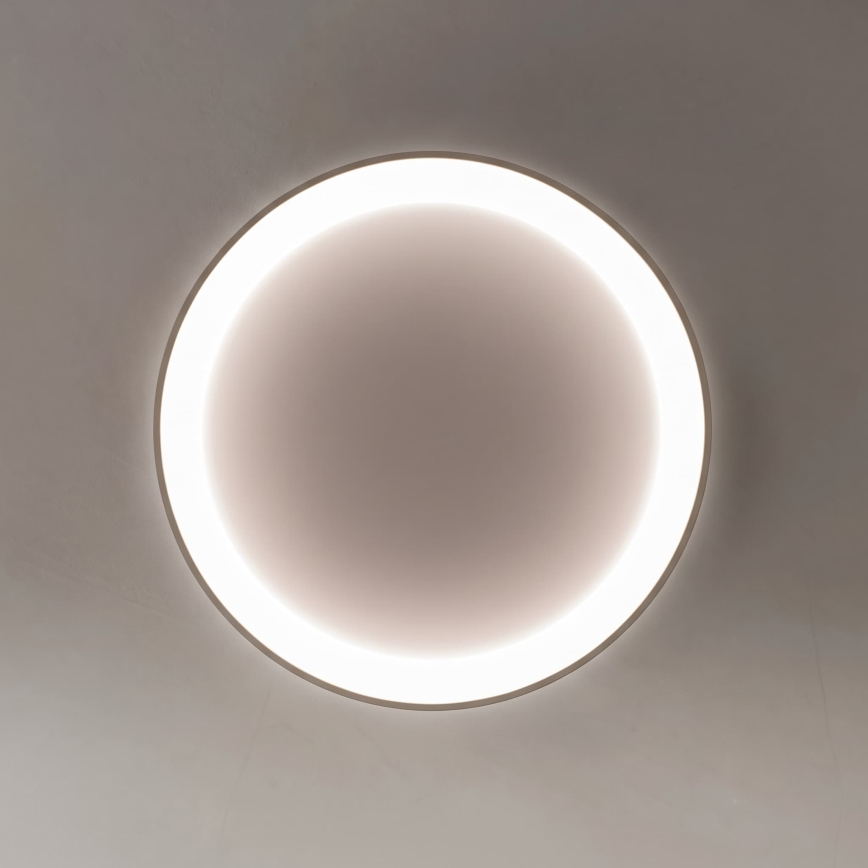 BRILAGI - LED Prigušivo stropno svjetlo FALCON II LED/108W/230V 3000-6500K Ø 80 cm bijela/bež + daljinski upravljač