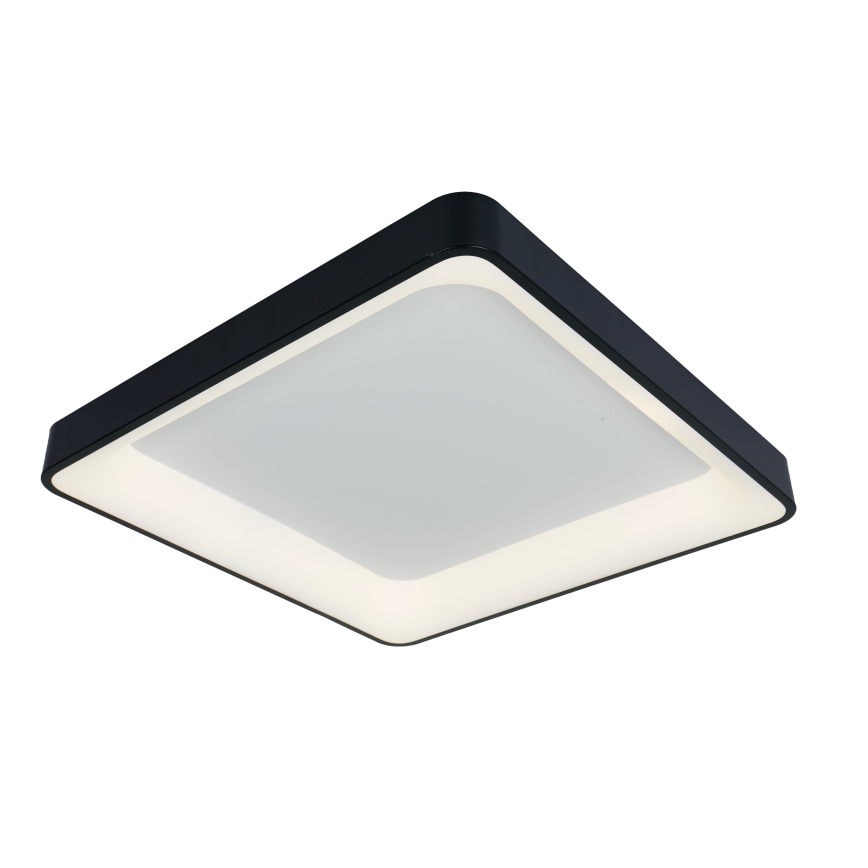 Brilagi - LED prigušivo stropno svjetlo FALCON II LED/125W/230V 3000-6500K 60x60 cm črna + daljinski upravljač