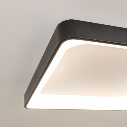 Brilagi - LED prigušivo stropno svjetlo FALCON II LED/125W/230V 3000-6500K 60x60 cm črna + daljinski upravljač
