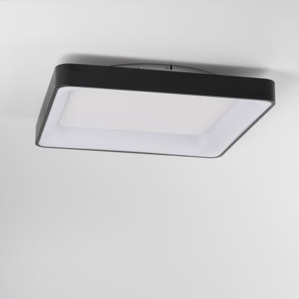 Brilagi - LED prigušivo stropno svjetlo FALCON II LED/125W/230V 3000-6500K 60x60 cm crna + daljinski upravljač