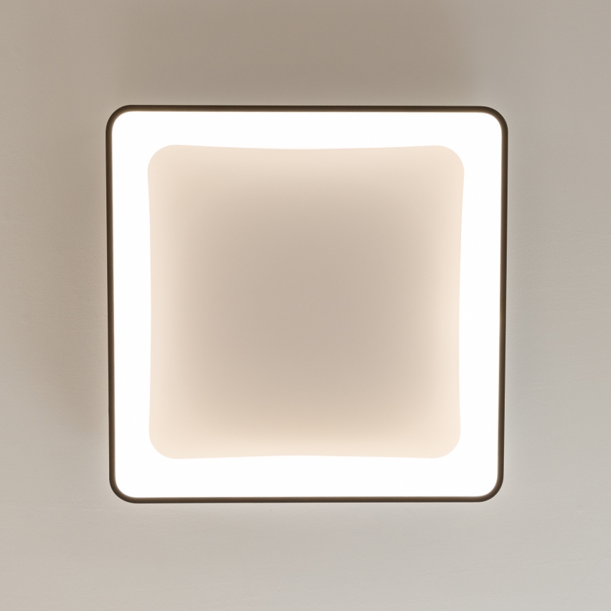 Brilagi - LED prigušivo stropno svjetlo FALCON II LED/125W/230V 3000-6500K 60x60 cm crna + daljinski upravljač