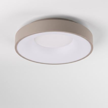 BRILAGI - LED Stropna svjetiljka s prigušivanjem FALCON II LED/67W/230V 3000-6500K Ø 40 cm bijela/bež + daljinski upravljač