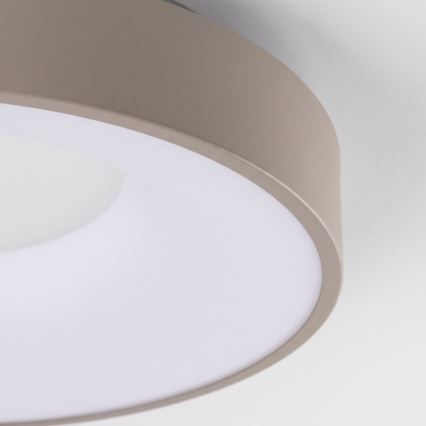 BRILAGI - LED Stropna svjetiljka s prigušivanjem FALCON II LED/67W/230V 3000-6500K Ø 40 cm bijela/bež + daljinski upravljač