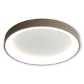 BRILAGI - LED prigušivo stropno svjetlo FALCON II LED/99W/230V 3000-6500K Ø 60 cm bijela/bež + daljinski upravljač