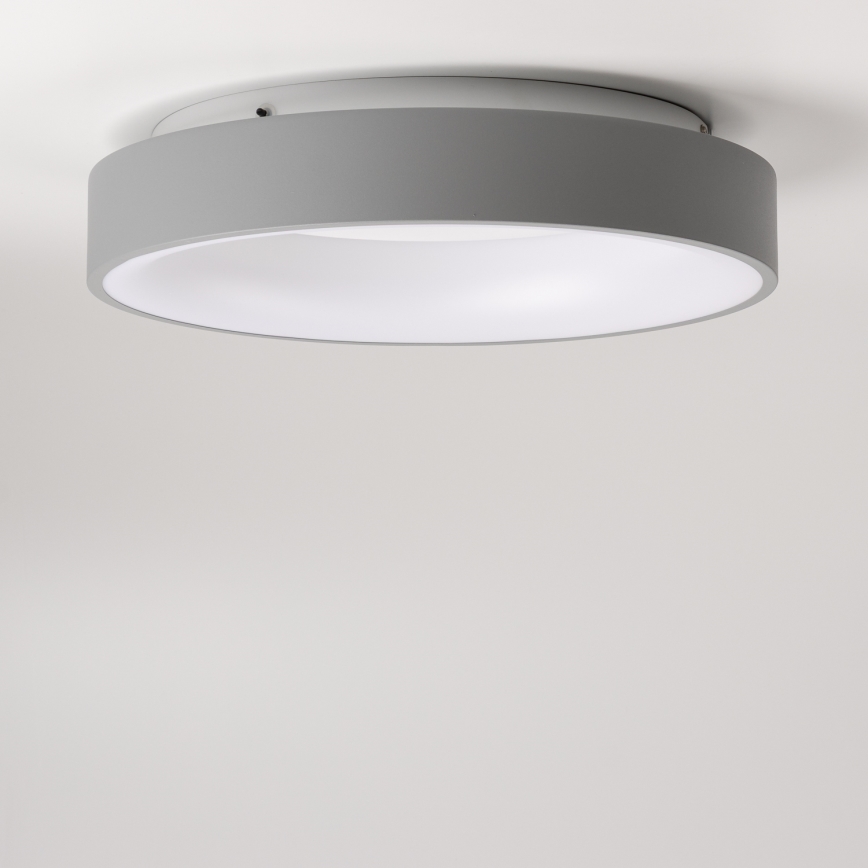Brilagi - LED prigušiva stropna svjetiljka FALCON LED/80W/230V 3000-6500K Ø 60 cm siva + daljinski upravljač