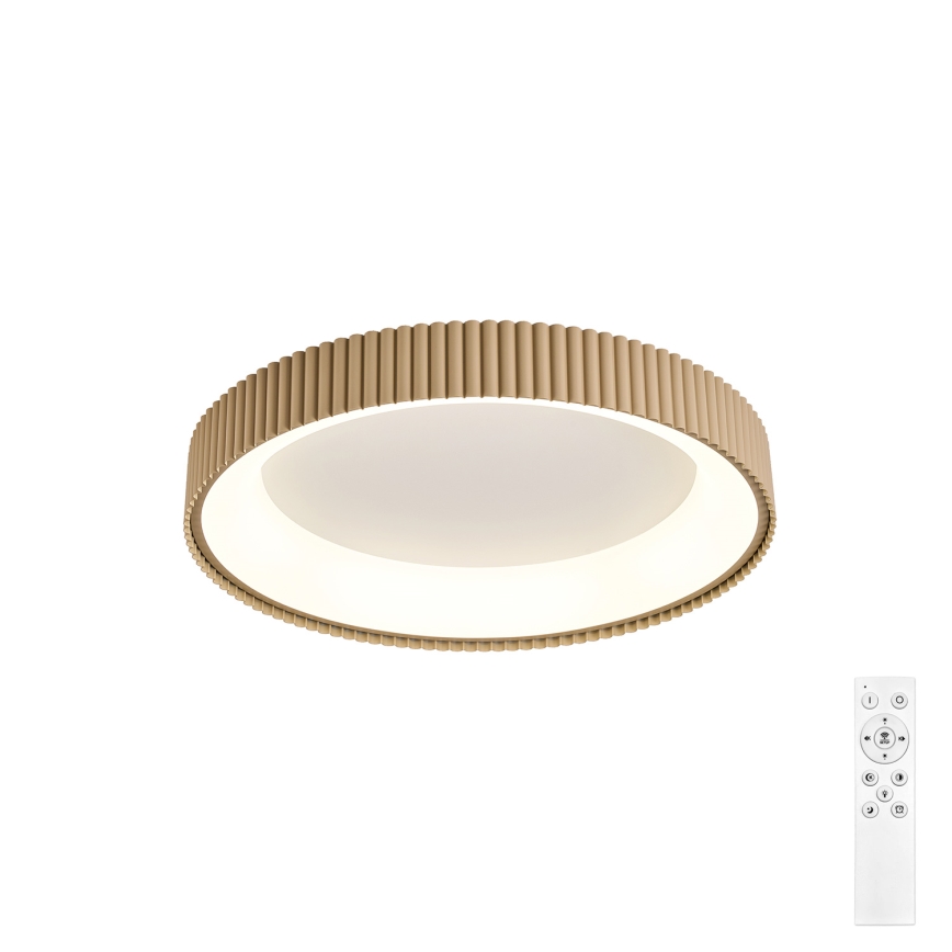 Brilagi - LED stropno svjetlo s prigušivanjem FALCON MODERN LED/30W/230V 3000–6500K Ø 40 cm u bež boji + daljinsko upravljanje