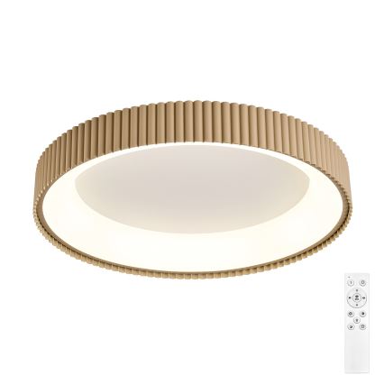 Brilagi - LED stropno svjetlo s prigušivanjem FALCON MODERN LED/54W/230V 3000-6500K 60 cm bež + daljinski upravljač
