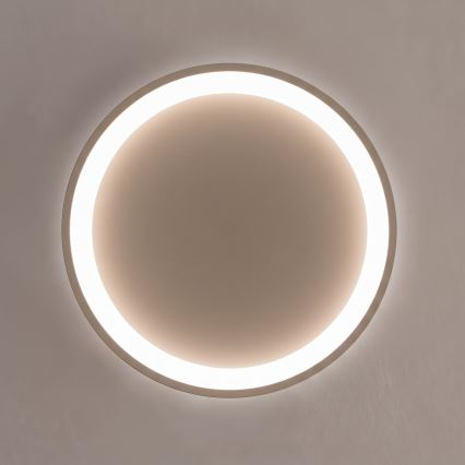 BRILAGI - LED prigušiva stropna svjetiljka FALCON SLIM LED/42W/230V 3000-6500K Ø 50 cm bež + daljinski upravljač
