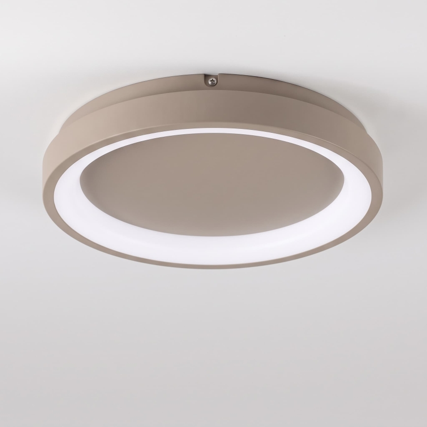 BRILAGI - LED prigušiva stropna svjetiljka FALCON SLIM LED/42W/230V 3000-6500K Ø 50 cm bež + daljinski upravljač