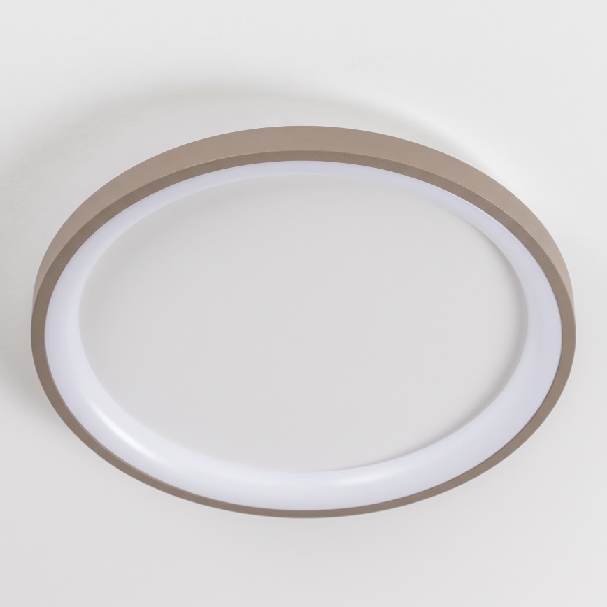 BRILAGI - LED prigušivo stropno svjetlo FALCON SLIM LED/42W/230V 3000-6500K pr. 50 cm bijelo/bež + daljinski upravljač